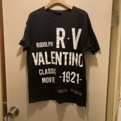 Rudolph Valentino 半袖Tシャツ ブラック Mサイズのサムネイル