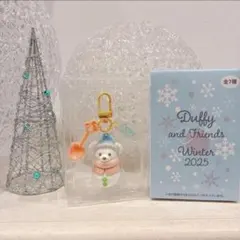 【完売品！】ダッフィー　シークレットオブスノーウィーデイ　雪だるま　チャーム