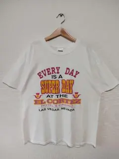 286 90s USA製 スーベニア カジノシングルステッチ Tシャツ