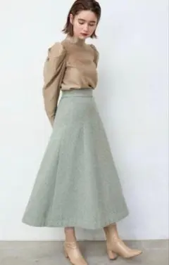 ✩新品！ラグナムーン★タックスリーブカフスブラウス✩