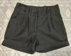 ROSE BUD ハイウエスト ショートパンツ ブラックのサムネイル