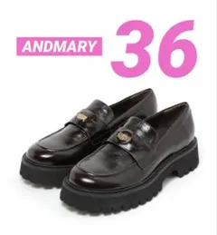 36サイズ ANDMARY Blair basic loafer - メルカリ
