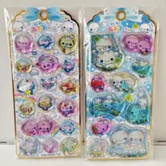 2点セット♥︎ぷくぷくあわわちゃん♥︎ウォーターインシール♥︎