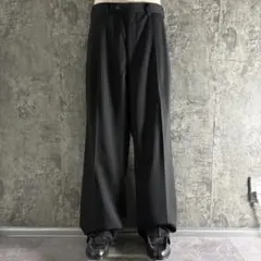 00s CHAPS pin stripe 2tuck wide slacks