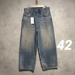 ZARA ザラ ヴィンテージウォッシュ バギーフィットジーンズ EU38 ZARA ヴィンテージウォッシュ バギーフィットデニムパンツ 38 新品