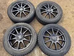 バリ山 weds アルミ スタッドレスタイヤセット 4本 155/65R14 - メルカリ