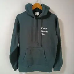 Chaos Fishing Club パーカー 黒　Mサイズ