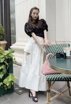 新品タグ付き M Rosy Luce RIBBON JACQUARD 板野友美 - メルカリ