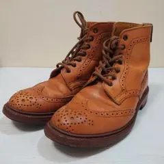 Tricker's ウィングチップ カントリーブーツ ブラウンのサムネイル