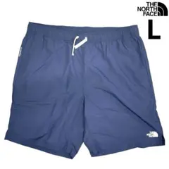 ノースフェイス L 速乾 軽量 ストレッチ ショートパンツ 青系 日本未発売のサムネイル