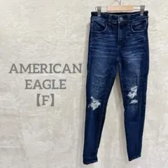 匿名配送✨AMERICAN EAGLE 【F】ハイライズジェギング