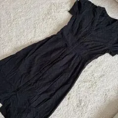 GU フレアワンピース　S 小花柄