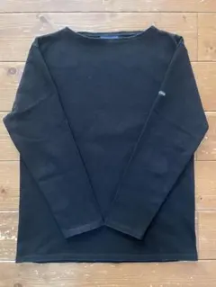 SAINT JAMES ウェッソンカットソー 長袖 ブラックT3 S〜M