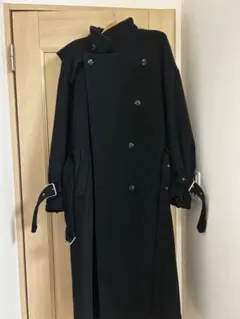 VOAAOV WOOL OVERSIZE STANDCOLLAR COAT - メルカリ