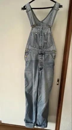 Lee ライトブルー オーバーオール 28X33