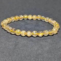 ドーナツ様専用【金運爆上げ】極上タイチンルチル 7mmブレスレット 運命の一本