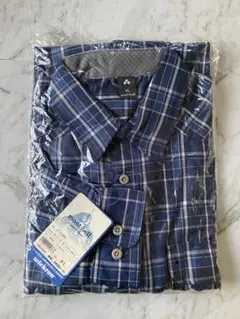 mont-bell ネルシャツXL ネイビー系チェック