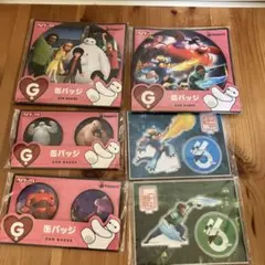 ベイマックス　缶バッチ　アクリルスタンド　一番くじ