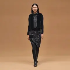 新品❗️エルメス　ショートジレ　ムートンジレ　FUR ベストのサムネイル