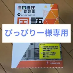 ぴっぴりー様専用 中学 自由自在問題集 国語