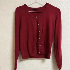INGNI カーディガン 赤