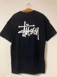 STUSSY 半袖 Tシャツ ブラック 黒 ワンポイント ロゴ コットンのサムネイル