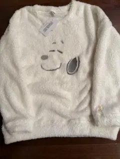 スヌーピー　モコモコトレーナー　LL