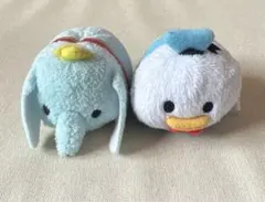 ツムツムマスコット（ダンボ、ドナルド）