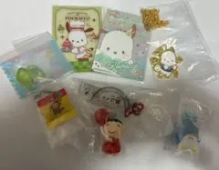 ぽちゃこ たー坊 サム おさるのもんきち 8点セット カード キーホルダー