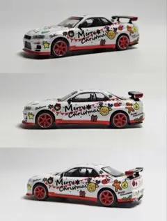 1/64 NISSAN SKYLINE GT-R R34 東京オートサロン202 INNO64 1/64スケール「日産スカイラインGT-R(R34)