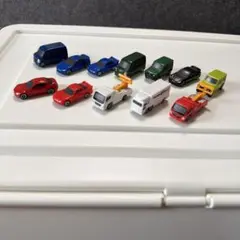 ミニカーセット 12個車両タイプ多様