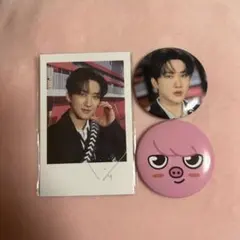 straykids スキズ ソウルコン グッズ 缶バッジ ポラロイド チャンビン
