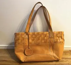 zucchero filato キャメル色 トートバッグ