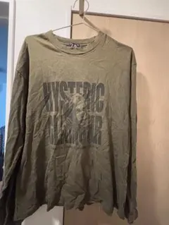 HYSTERIC GLAMOUR 長袖シャツ M オリーブ
