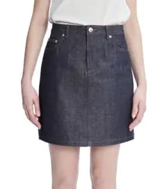 A.P.C. インディゴデニム 膝上スカート　size34
