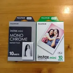 FUJIFILM instax mini フィルムセット 10枚×2