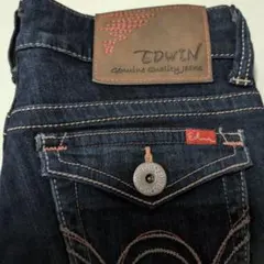 EDWIN ダークブルー ジーンズ
