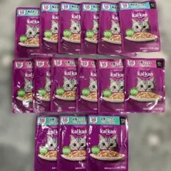 カルカンパウチ　セット売り　15袋　Kalkan 猫用総合栄養食のサムネイル
