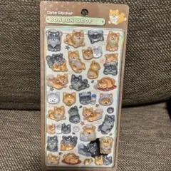 M*送様 ボンボンドロップシール　柴犬