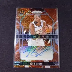 【25シリ】ケビン・デュラント 直筆サイン Panini Prizm Auto