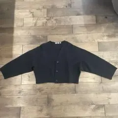 UNIQLO U メリノブレンドショートカーディガン