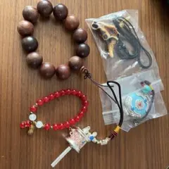 木製数珠装飾品等