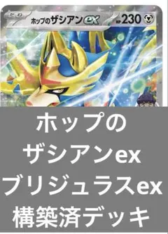 ホップのザシアンex ブリジュラスex 新レギュ対応　　構築済デッキ