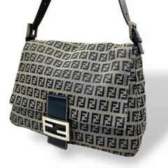 良品 1737 FENDI ワンショルダーバッグ マンマバケット ズッキーノ