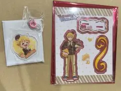 鬼滅の刃　バレンタイン&ホワイトデー アクスタ　ストローチャーム　我妻善逸