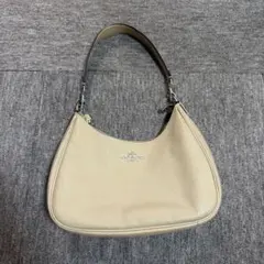 極美品 コーチ テリ ショルダーバッグ シグネチャー ライム CJ590