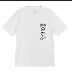 Stussy×Nike Peace Love Tシャツ 白のサムネイル