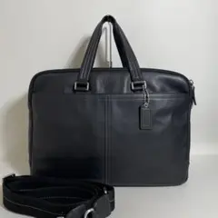 コーチ サリバン ポートフォリオ ブリーフ ビジネスバッグ 2way 黒