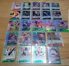 ワンピースカード　赤緑ルフィデッキ　デッキパーツ　引退品