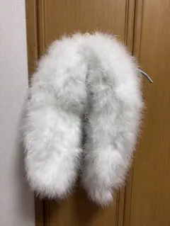 【定価約8900円】フェザーショール ホワイト 成人式